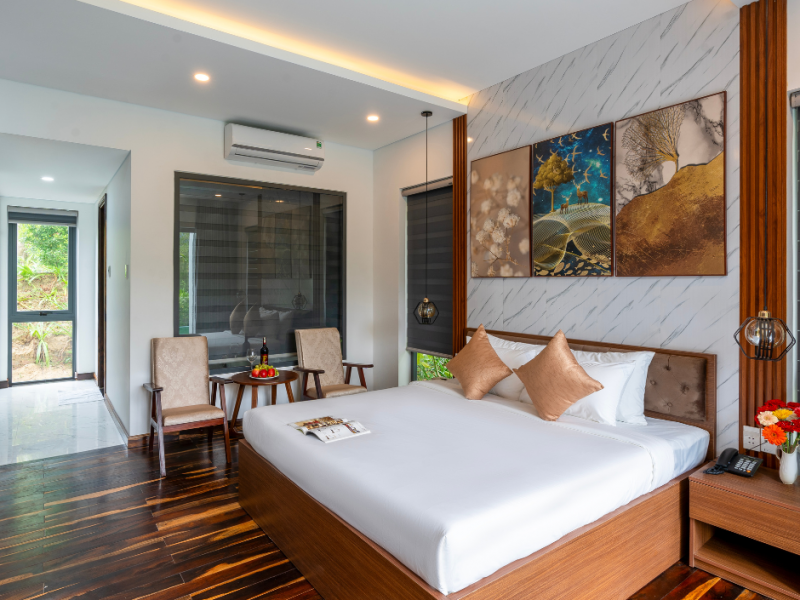 Biệt thự 03 phòng ngủ – Hướng vườn