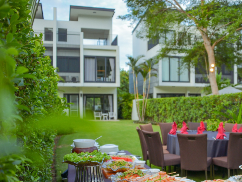 Biệt thự 03 phòng ngủ – Hướng Vườn