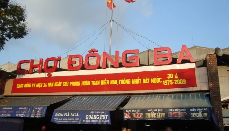 Chợ Đông Ba: Bảo tàng sống – Nơi thăng hoa văn hóa, ẩm thực và dòng chảy lịch sử ngàn năm của Huế