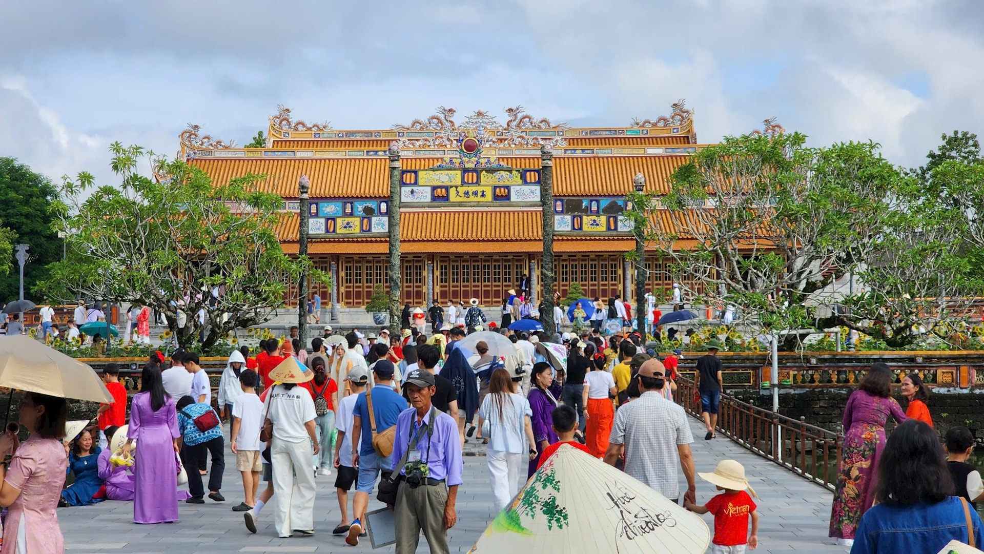 Lễ hội Quốc khánh tại Đại Nội Huế.