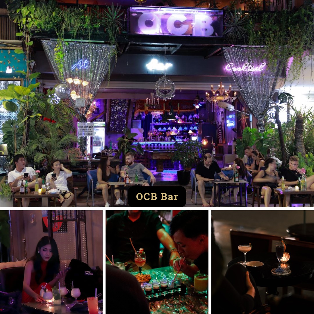 Không gian của OCB Bar ở Huế
