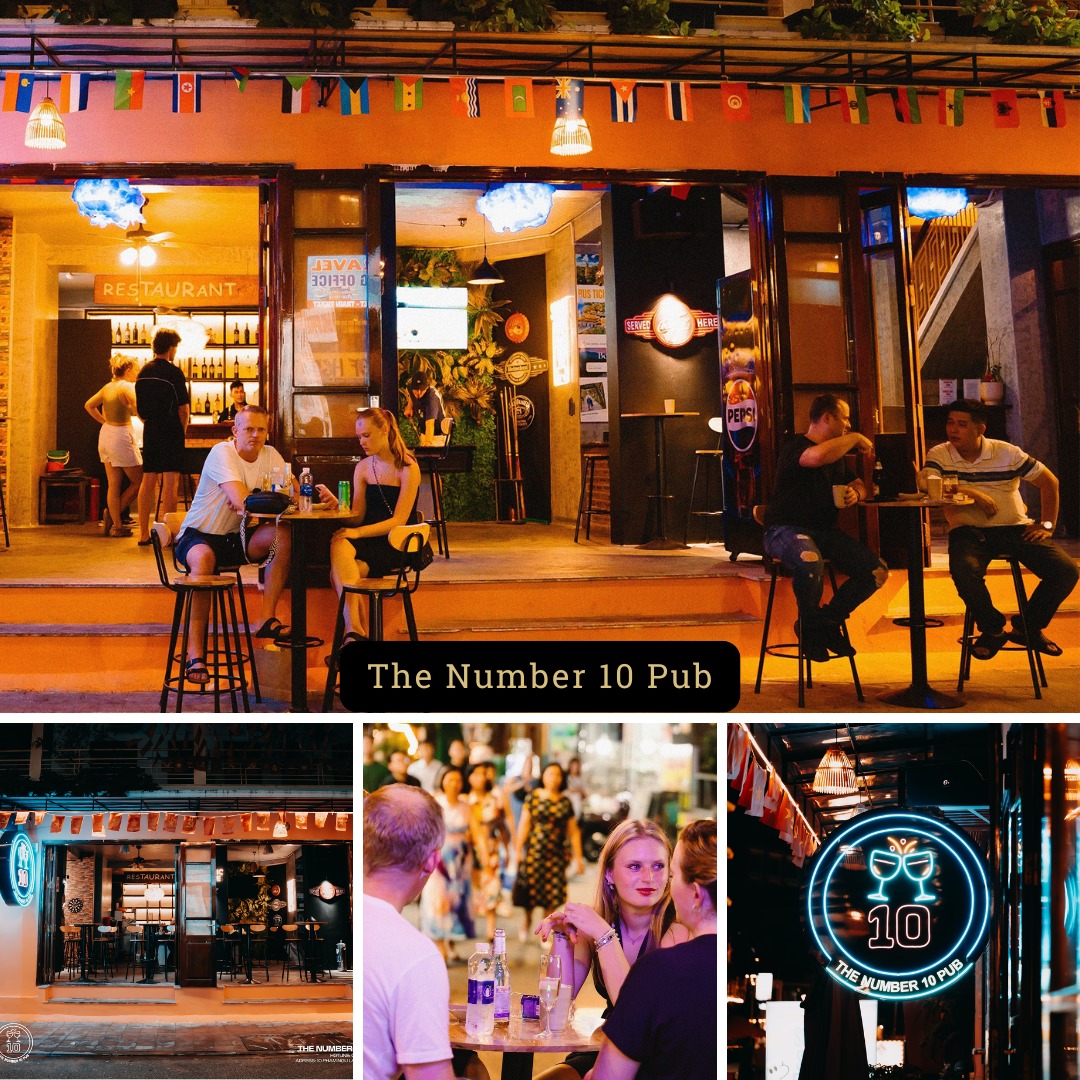 Ngoại thất của The Number 10 Pub ở Huế