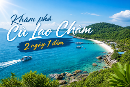 KHÁM PHÁ CÙ LAO CHÀM – Hành Trình Đến “Viên Ngọc Xanh” Giữa Biển Đông – 2 Ngày 1 Đêm