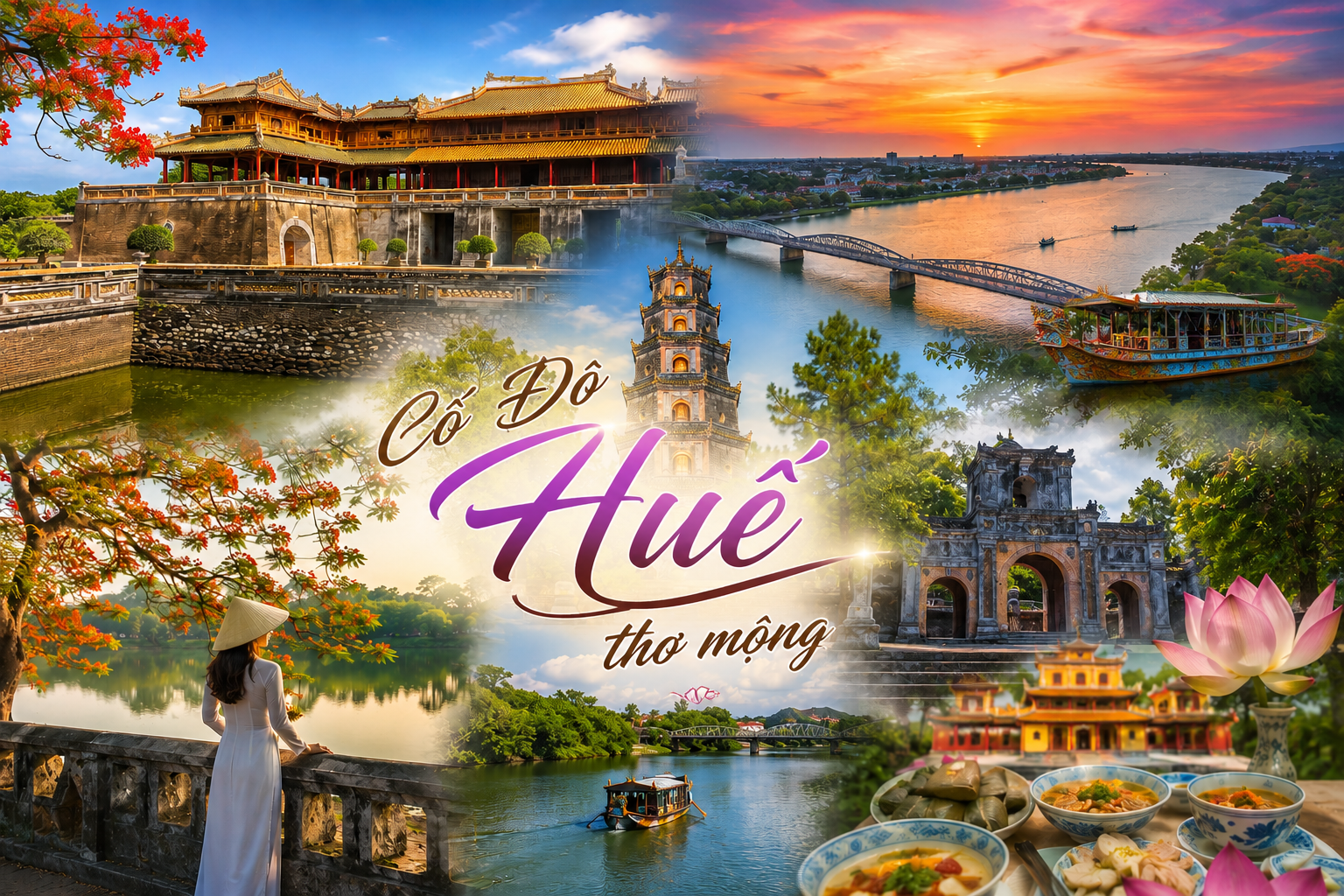 DU LỊCH HUẾ 2026 – KHÁM PHÁ VẺ ĐẸP CỐ ĐÔ MỘNG MƠ GIỮA LÒNG MIỀN TRUNG
